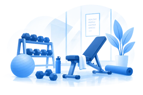 Fitnessbereich